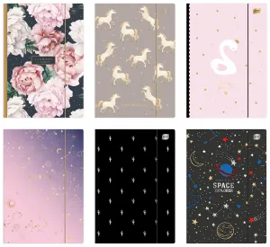 Teczka kartonowa na gumkę Interdruk Cartoon Networ A4+ kolor: mix (TEGUFLMET)