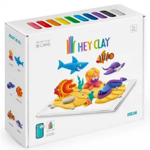 Ciastolina Tm Toys 10 kol. Hey Clay ocean (HCL18003HR)