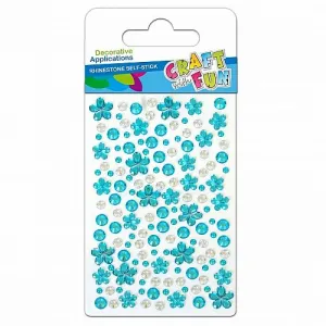 Kryształki Craft Fun kryształki samoprzylepne błękitny (382477)