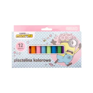 Plastelina 12 kol. Minionki mix Beniamin (5849)