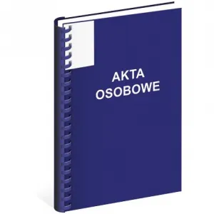 Teczka do akt osobowych Interdruk A4 - mix (TEAKOS03CZE)