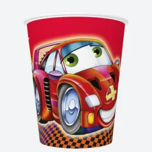 Kubek jednorazowy daisy papier 250ml Pol-mak (01)