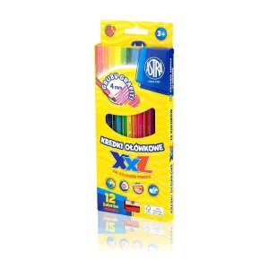 Kredki ołówkowe hexagonalne 12 kol. Astra