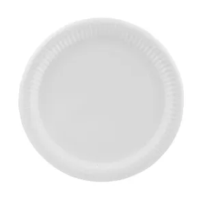 Talerz jednorazowy okrągły papier śr. 230mm 100 szt Arpex (D9202)