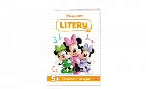 Książka dla dzieci DISNEY UCZY. LITERY. MINNIE Ameet (UDN 9307)