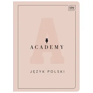 Zeszyt tematyczny A5 ACADEMY Hybrid POLSKI 60k. 90g linia Interdruk (ZE60=POLACAH))