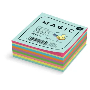 Notes samoprzylepny (karteczki) mix 225k [mm:] 75x75 Interdruk (IKARSAM225MC)