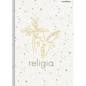 Brulion tematyczny TOP-2000 religia A5 80k. 70g krata 150mm x 210mm (400160629)