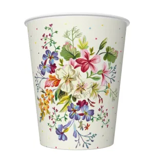 Kubek jednorazowy daisy papier 250ml Pol-mak (01)