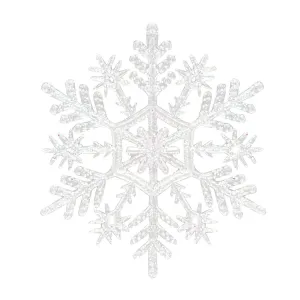 Ozdoba akrylowa Śnieżynki akrylowe (6 szt.) Arpex (BN1186)