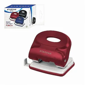 Dziurkacz Office 140P bordowy (450876) Starpak
