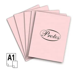 Brystol Protos A1 A1 różowy jasny 160-180g 20k 610mm x 860mm