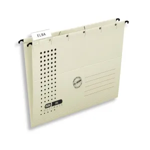 Teczka zawieszkowa A4 Chic Ultimate kremowy karton 240g Elba (100081041)