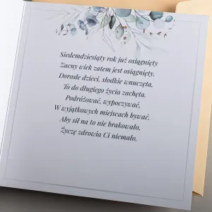 Kartka składana C6 urodzinowy Art Nuvo (5902973359565)