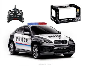 Samochód  policyjny RC BMW X6 Artyk (188503)