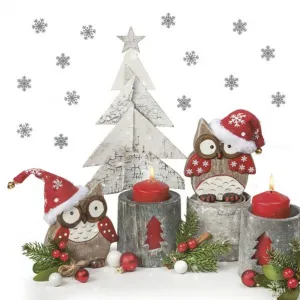 Serwetki Pol-mak gwiazdka - mix 330mm x 330mm (Sd GW)