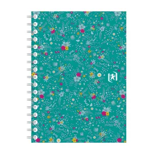 Kołozeszyt (kołobrulion) Oxford Floral A6 90g krata 110mm x 148mm (400094826)