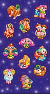 Naklejka (nalepka) Ranok Creative znaki zodiaku