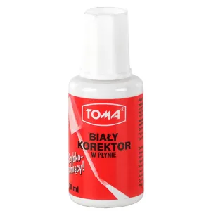 Korektor w płynie (z pędzelkiem) 20ml Toma (TO-019 0 2)