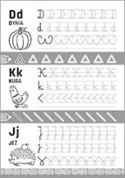 Książeczka edukacyjna Literka Szlaczki i literki 4-6 lat