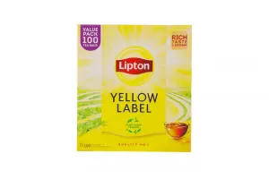 Herbata 100 saszetek Lipton