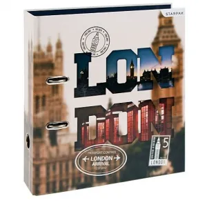 Segregator dźwigniowy Starpak London A4 mix 70mm (429890)