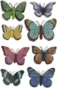 Naklejka (nalepka) Craft-Fun Series motyle 3D Titanum (24CY0350)