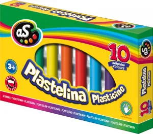 Plastelina As 10 kol. mix (303219002)