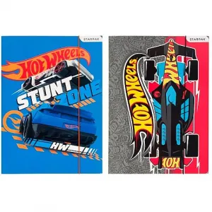 Teczka kartonowa na gumkę Starpak Hot Wheel A4 kolor: różnokolorowy (337292)