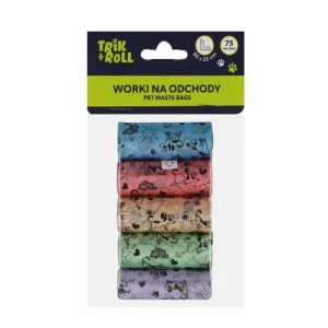 Gadżet Worki na odchody 75szt 4 rolki Trik Roll (560699)