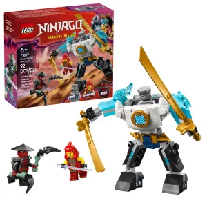 Klocki konstrukcyjne Ninjago Mech w zbroi bojowej Zane’a Lego (71827)