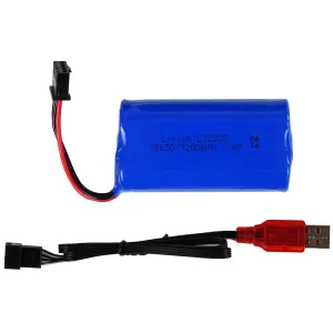 Samochód Off- Road R/C 2.4G Climbing Car 1:8 niebieski Lean (9936)