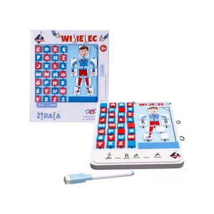 Gra logiczna Wisielec drewniana gra słowna Askato