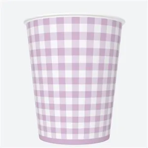 Kubek jednorazowy daisy papier 250ml Pol-mak (01)