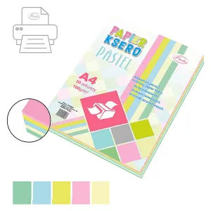Papier kolorowy A4 mix 160k. 160g Protos