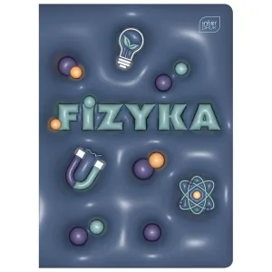 Zeszyt tematyczny HYBRID FIZYKA A5 60k. 70g krata Interdruk (+pigułka wiedzy)