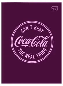 Zeszyt tematyczny A6 COCA COLA HYBRID 32k. 70g krata Interdruk (do słówek)