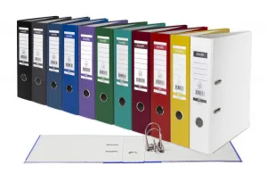 Segregator dźwigniowy Bantex XXL Ekologiczny A4 niebieski 80mm (100551784)