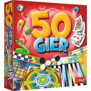 Gra strategiczna Kalejdoskop 50  gier Trefl 50 gier Trefl (02116)