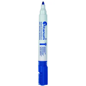 Marker suchościeralny wkład niebieski 3,0mm okrągła końcówka Titanum (BY1026-02)
