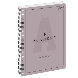 Kołozeszyt (kołonotatnik) A5 ACADEMY 100k. 90g krata Interdruk (KOŁOZA5100AC)
