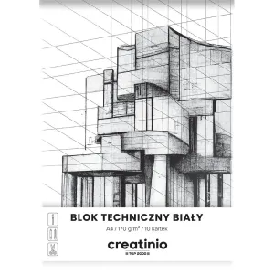 Blok techniczny Creatinio A4 biały 170g 10k Top 2000 (400176667)