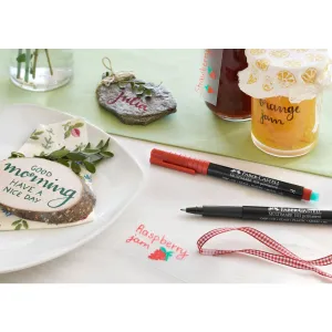 Foliopis Multimark wkład czarny 0,6mm Faber Castell (FC151399)