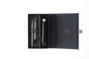 Zestaw ekskluzywny IM  długopis + pióro CT STEEL Parker (2214458)