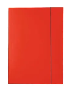 Teczka kartonowa na gumkę A4 czerwony 400g Esselte (13436)