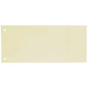 Przekładka czysta 1/3 A4 żółta 180g 100k Oxford (100205026)