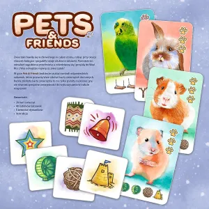 Gra pamięciowa Pets & Friends Trefl (02443)