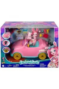 Samochód Barbie Enchantimals Króliczkowóz (HCF85)