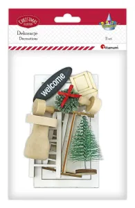 Ozdoba świąteczna Craft-Fun Series wejście dla Elfów Titanum (25BJ033152)