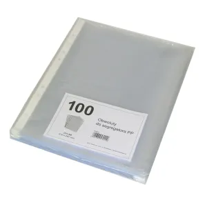 Koszulki na dokumenty Teca 9570227 groszkowe A4 kolor: przezroczysty typu U 45 mic. Herlitz (300022641)